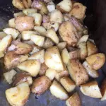 Papas y cebolla