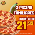 2 Familiares + 1 bebida de 1L
