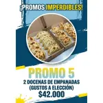 (5) PROMO EMPANADAS
