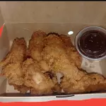 Alitas crispy con salsa BBQ X 6