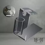 porta maquina en acrilico