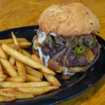 CHILI-NACHO BURGER