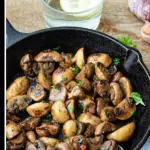 Champiñones alla aglio