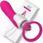 Vibrador succionador de lengüita