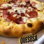 Pizza Quesosa orilla de queso
