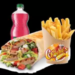 BURRITO CLASICO + PAPAS + REFRESCO