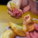 Pastel de carne seca