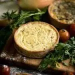 Quiche de Palmito com Mussarela