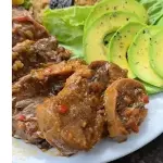 Lengua en salsa