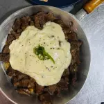 Isca de Carne com Gorgonzola