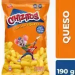 CHIZITOS CON SABOR A QUESO X 190 GR.