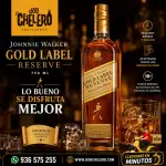 JOHNNIE WALKER GOLD LABEL X 750 ML