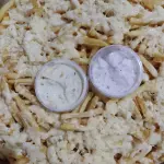 Batata frita c/ queijo