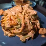 FETTUCCINI A LA PISTIAN