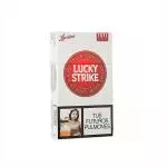 Cigarrillo Lucky strike Rojo