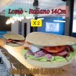 Promo x2 Lomo Italiano 14cm