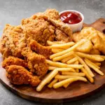 Combo Strips de Pollo + Papas Fritas