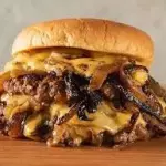 hamburguesa oklahoma con papas