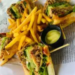 Club sándwich de pierna
