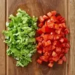 LECHUGA Y TOMATE