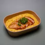 Frango Grelhado com Creme de Milho