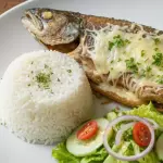 Trucha a la parmesana