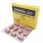 DIANTAL 800 MG 10 TABLETAS
