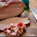 Bacon pedaço(defumado na lenha)
