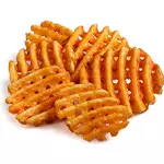 Orden de papas wafleadas