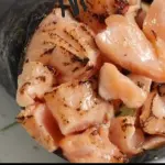Temaki salmão maçaricado