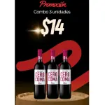 3 X $14 VINO CERO COMA