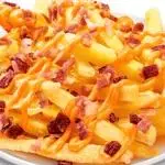 Fritas grande com Cheddar e bacon