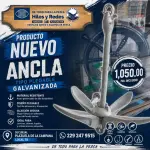 Nuevo!! Ancla Galvanizada