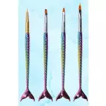 Kit de pinceles sirena