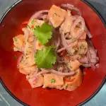 Ceviche de salmão P