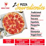 PIZZA 2 INGREDIENTES