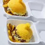 #03 Cuscuz, Carne Seca, Queijo e Banana