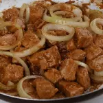 Copa lombo suíno ao molho barbecue