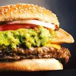 Hamburguesa con Guacamole