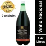 Vinho Pergola Tinto Suave 1,45L 2un