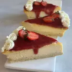 Cheesecake frutilla Keto