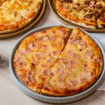 Pizzeta Jamón y queso