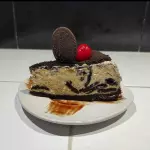 Chesskake de oreo por rebanada