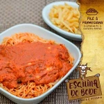 Filé à parmegiana refeição