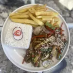 Pollo salteado