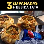 3 Empanadas + Bebida