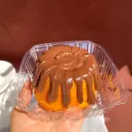 Mini vulcão cenoura com chocolate