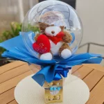 bublle com pelucia