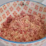 Farofa de beterraba