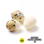 huevos de codorniz (x6)